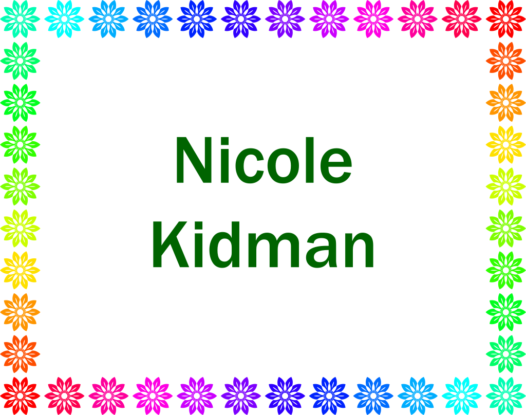 Nicole Kidman fotka, fotečka